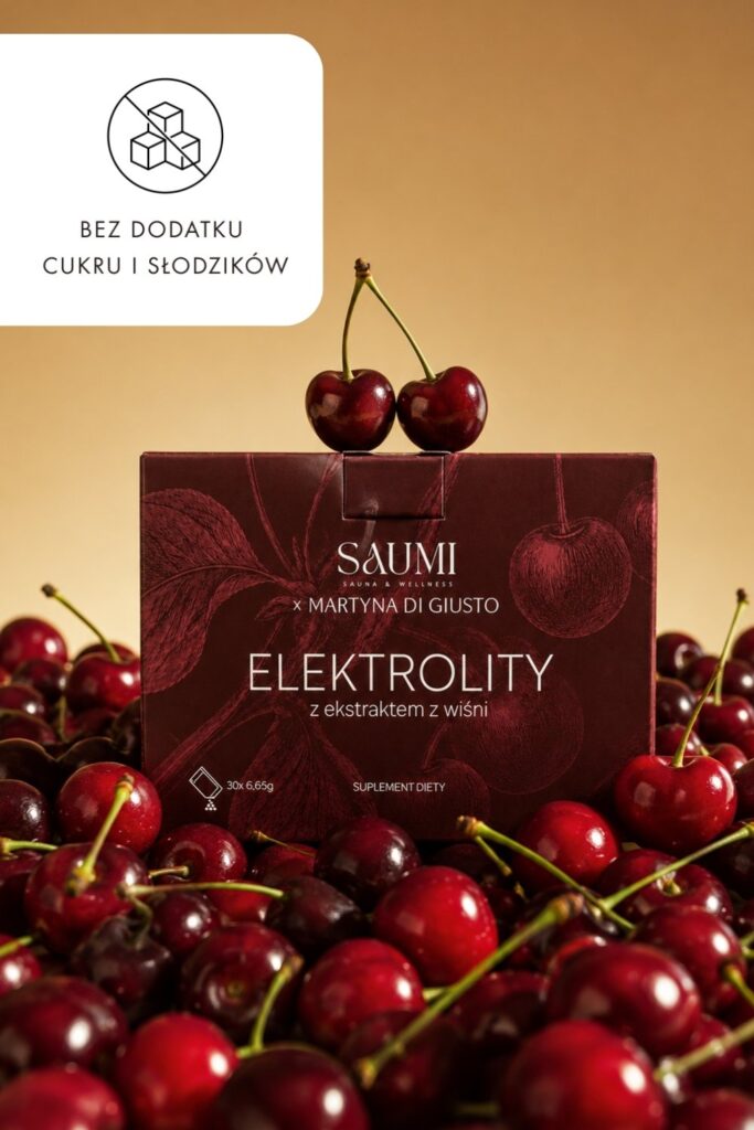 elektrolity o smaku wiśni